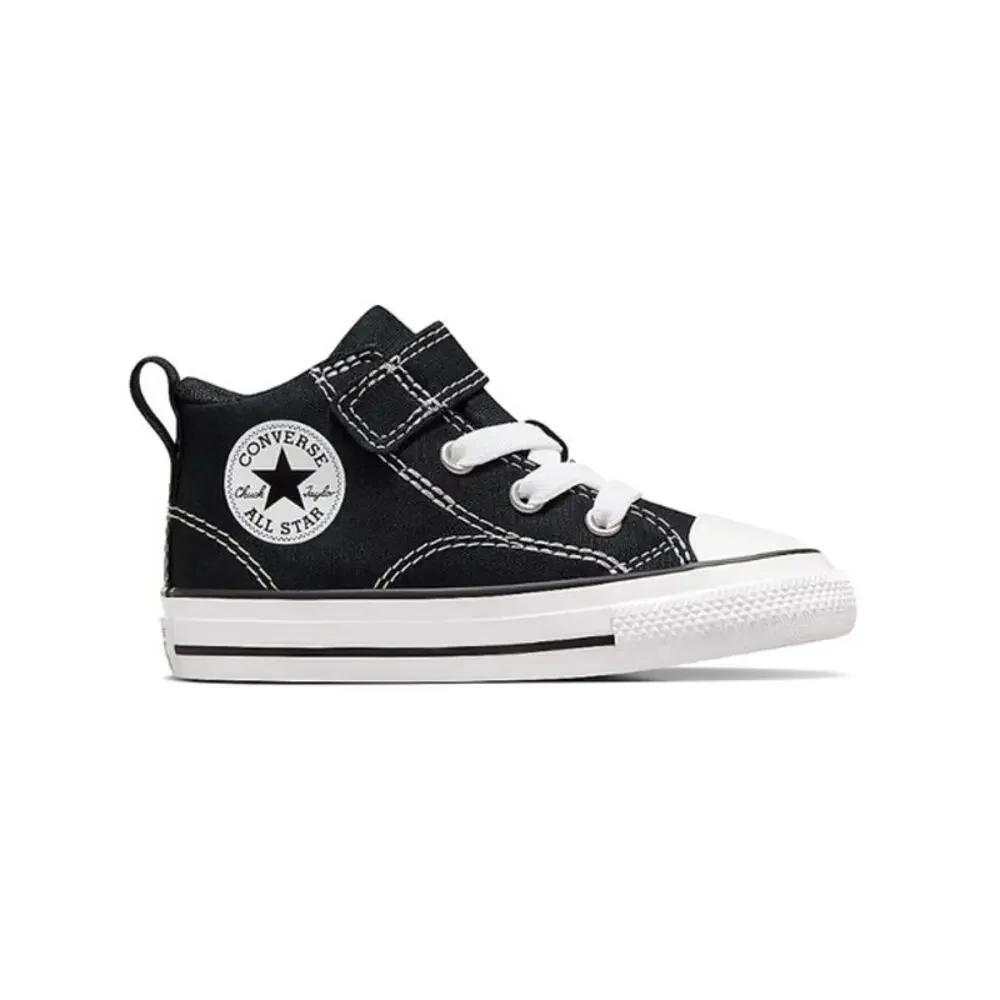 Converse Chuck Taylor All Star Baby Mid Top Black/White Sneaker US 6 A04826F